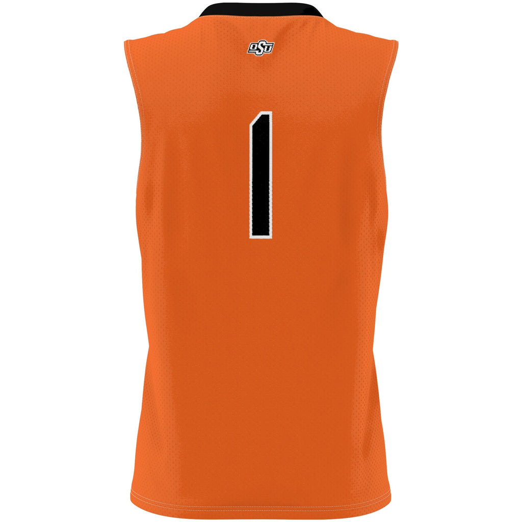 #1 Oklahoma State Cowboys Lightweight Basketball Jersey - Orange