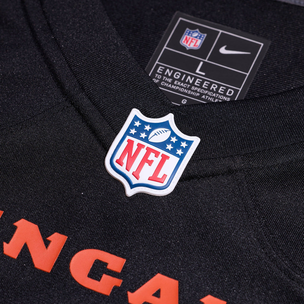 Cincinnati Bengals Jordan Battle Black Team Game Jersey