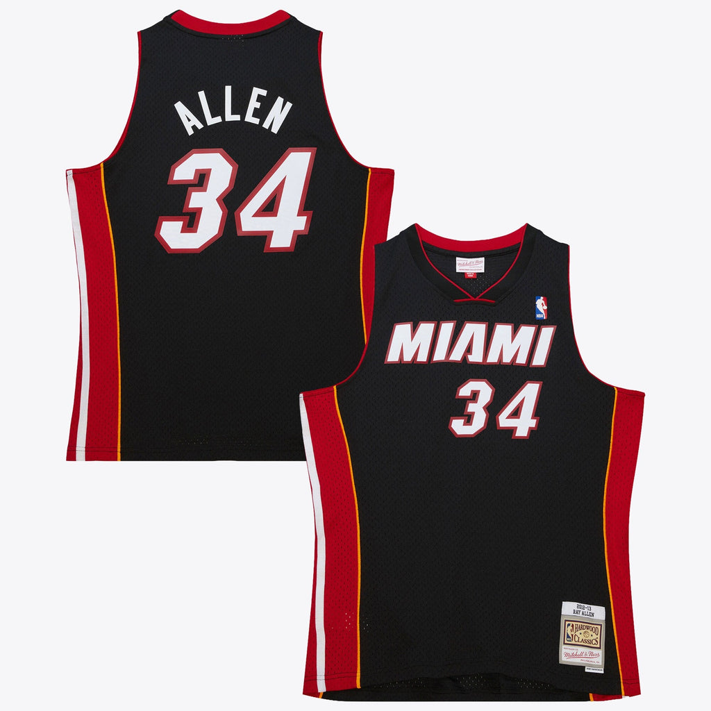 Miami Heat Ray Allen 2012 Authentic Jersey - Black