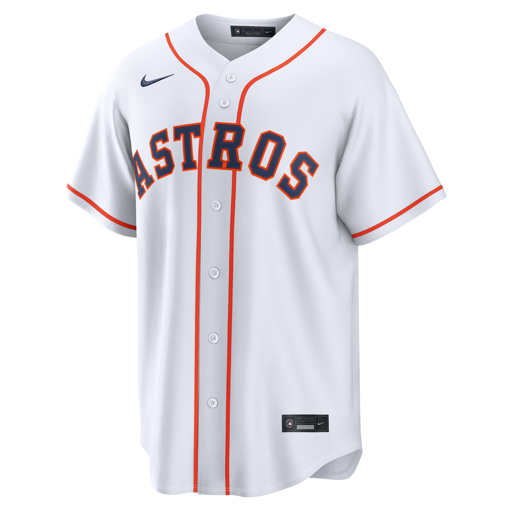 Houston Astros Jose Altuve White Home Replica Jersey