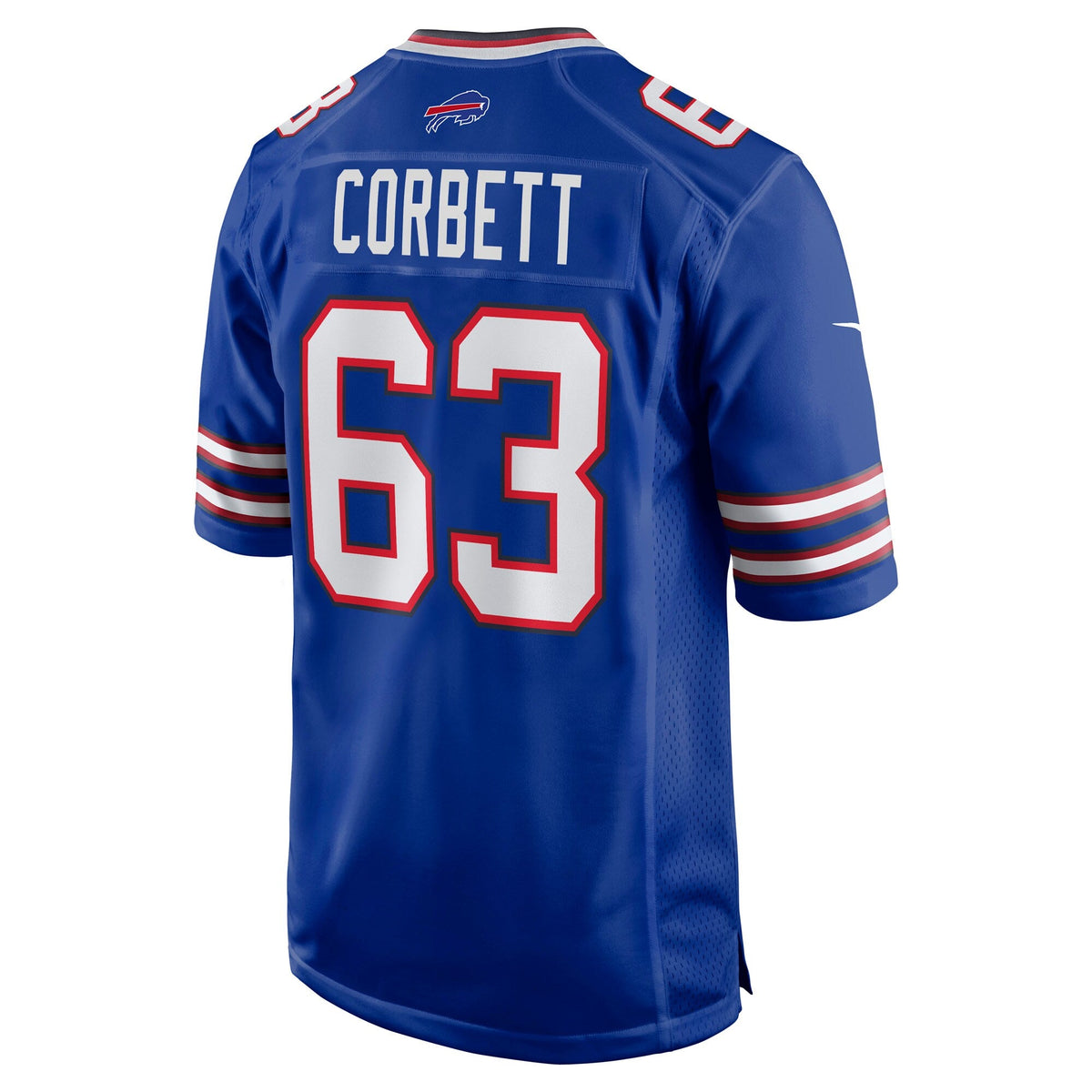 Buffalo Bills Austin Corbett Royal Team Game Jersey