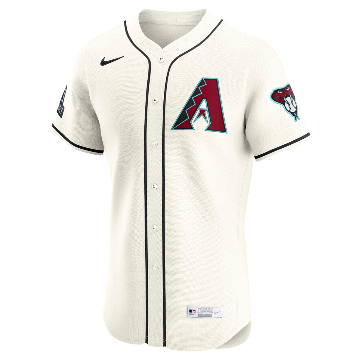 Arizona Diamondbacks Cream Home Elite Jersey