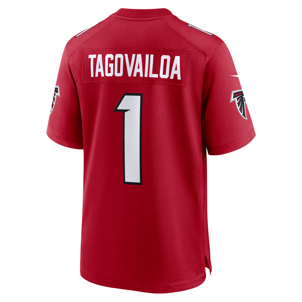 Atlanta Falcons Tua Tagovailoa Red Game Jersey