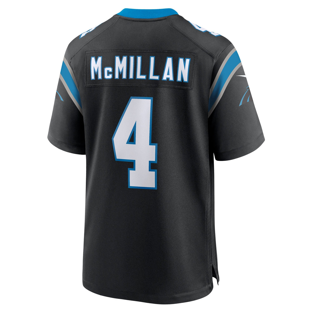 Carolina Panthers Tetairoa McMillan Black Team Game Jersey