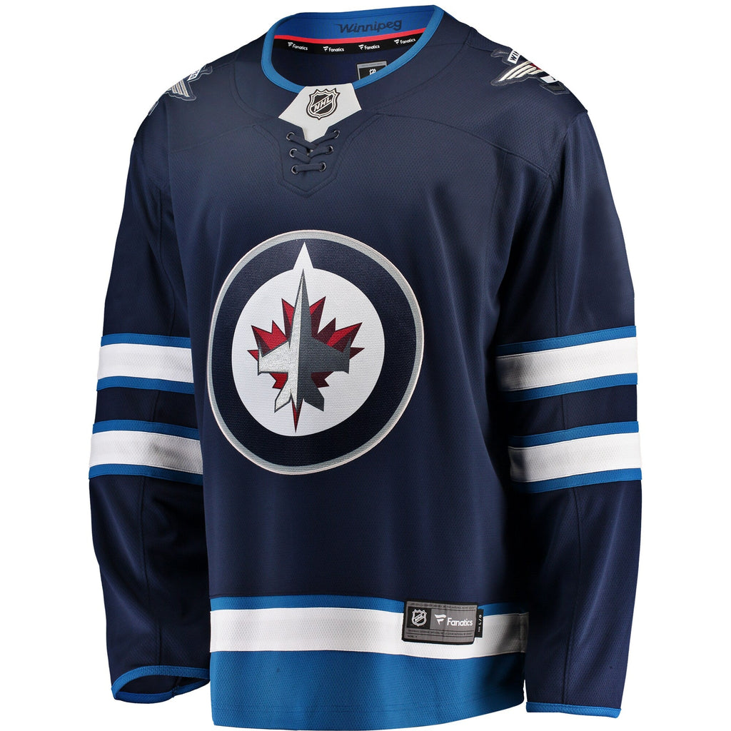 Winnipeg Jets Blue Breakaway Home Jersey