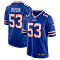 Buffalo Bills Tyrel Dodson Royal Game Player Jersey