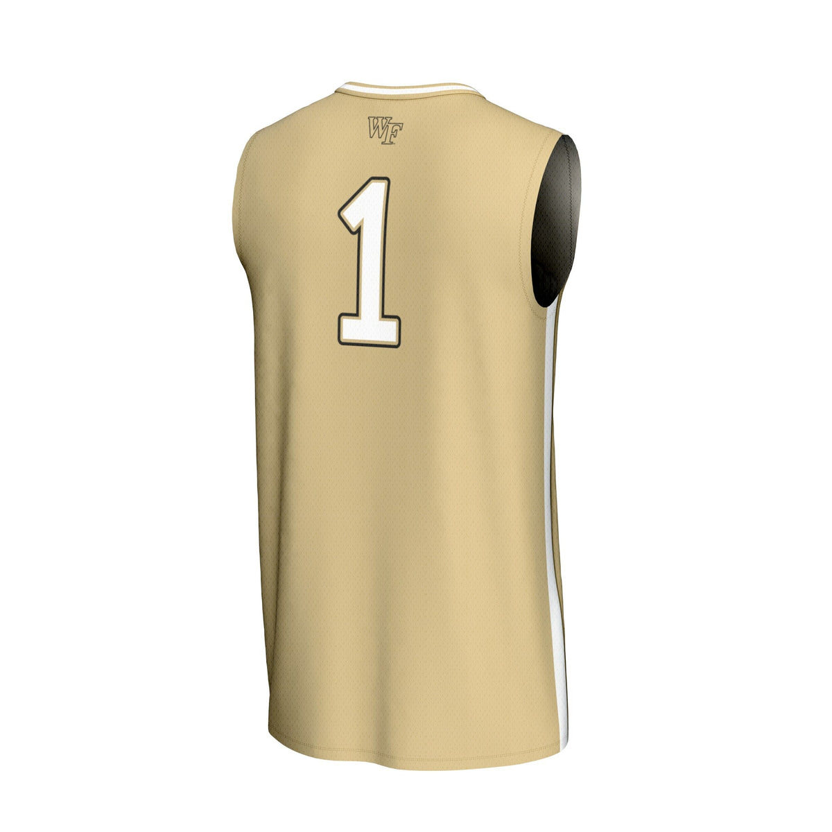 #1 Wake Forest Demon Deacons Lightweight Collegiate Basketball Fashion Jersey - Gold