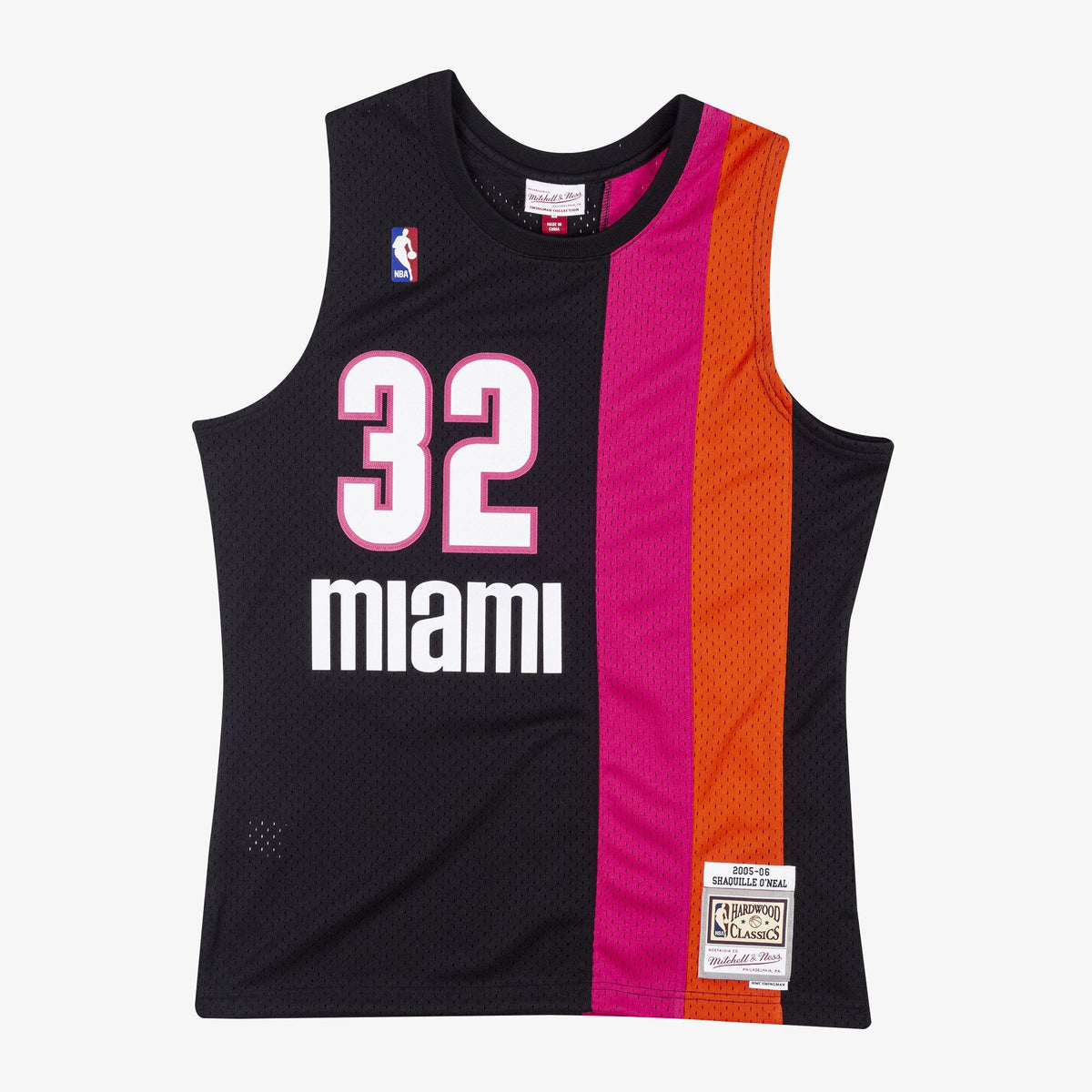 Miami Heat Shaquille O'Neal 2005 Swingman Authentic Jersey - Black