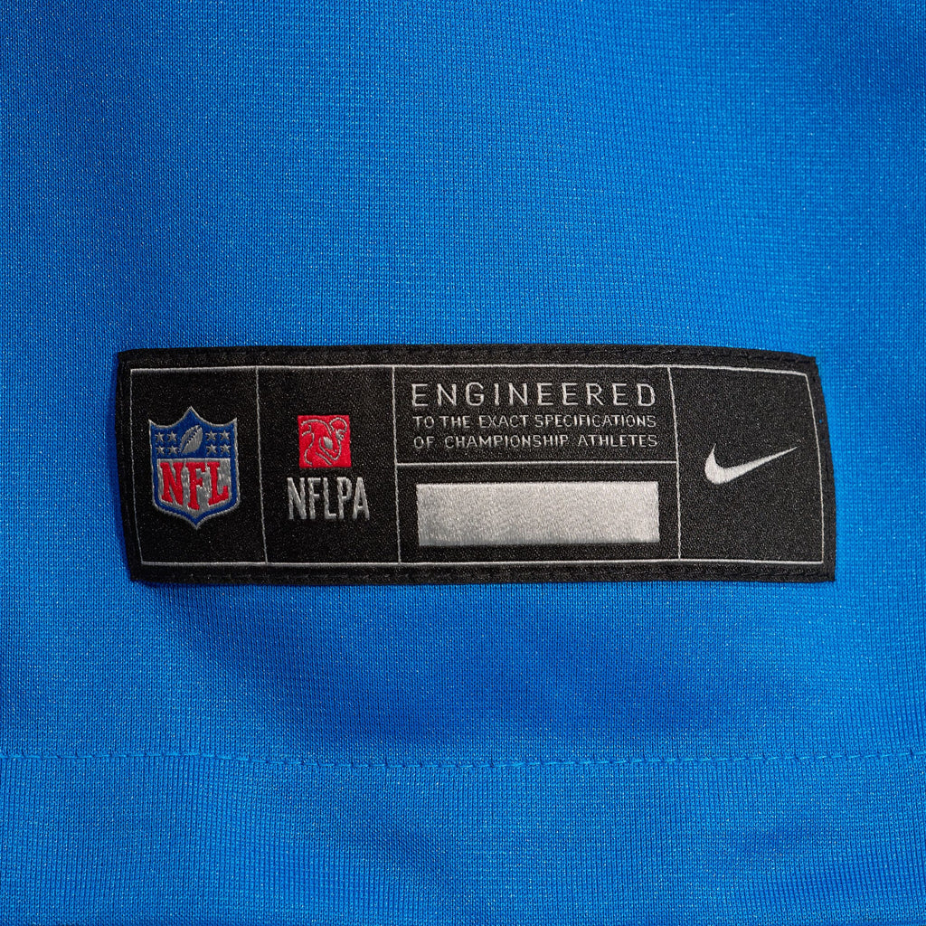 Detroit Lions Kerby Joseph Blue Team Game Jersey