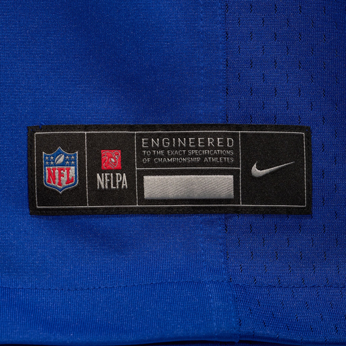 Buffalo Bills Frank Reich Royal Game Retired Player Jersey