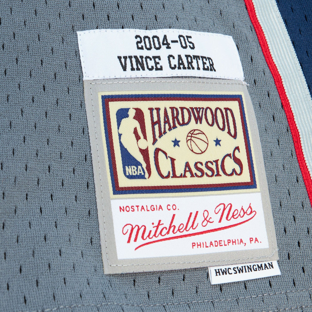 New Jersey Nets Vince Carter 2004 Alternate Authentic Jersey - Grey
