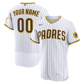 San Diego Padres White Home Authentic Custom Jersey