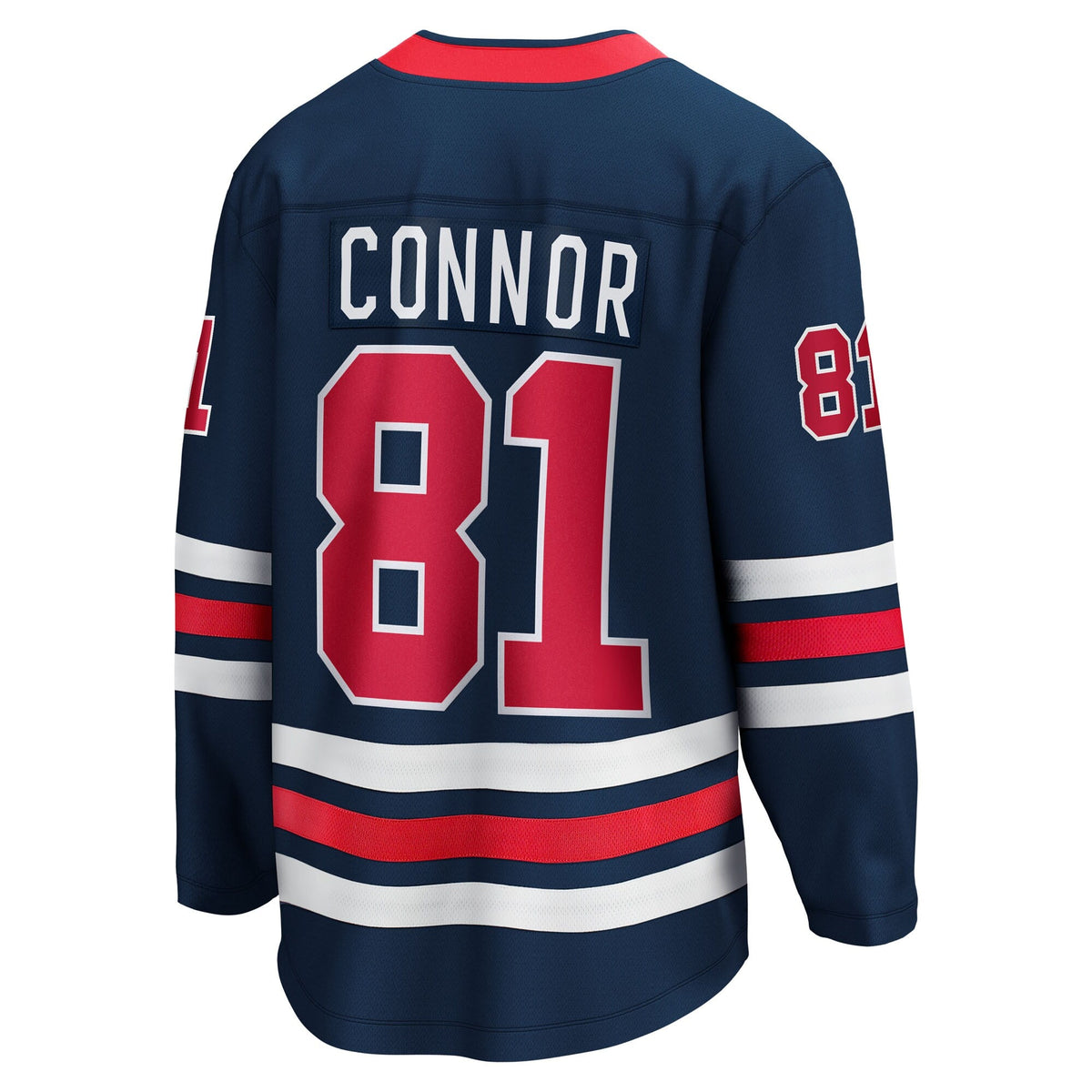 Winnipeg Jets Kyle Connor Navy Alternate Breakaway Jersey
