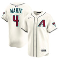Arizona Diamondbacks Ketel Marte Cream Home Limited Player Jersey