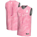 #1 North Carolina A&T Aggies Lightweight Basketball Jersey - Pink