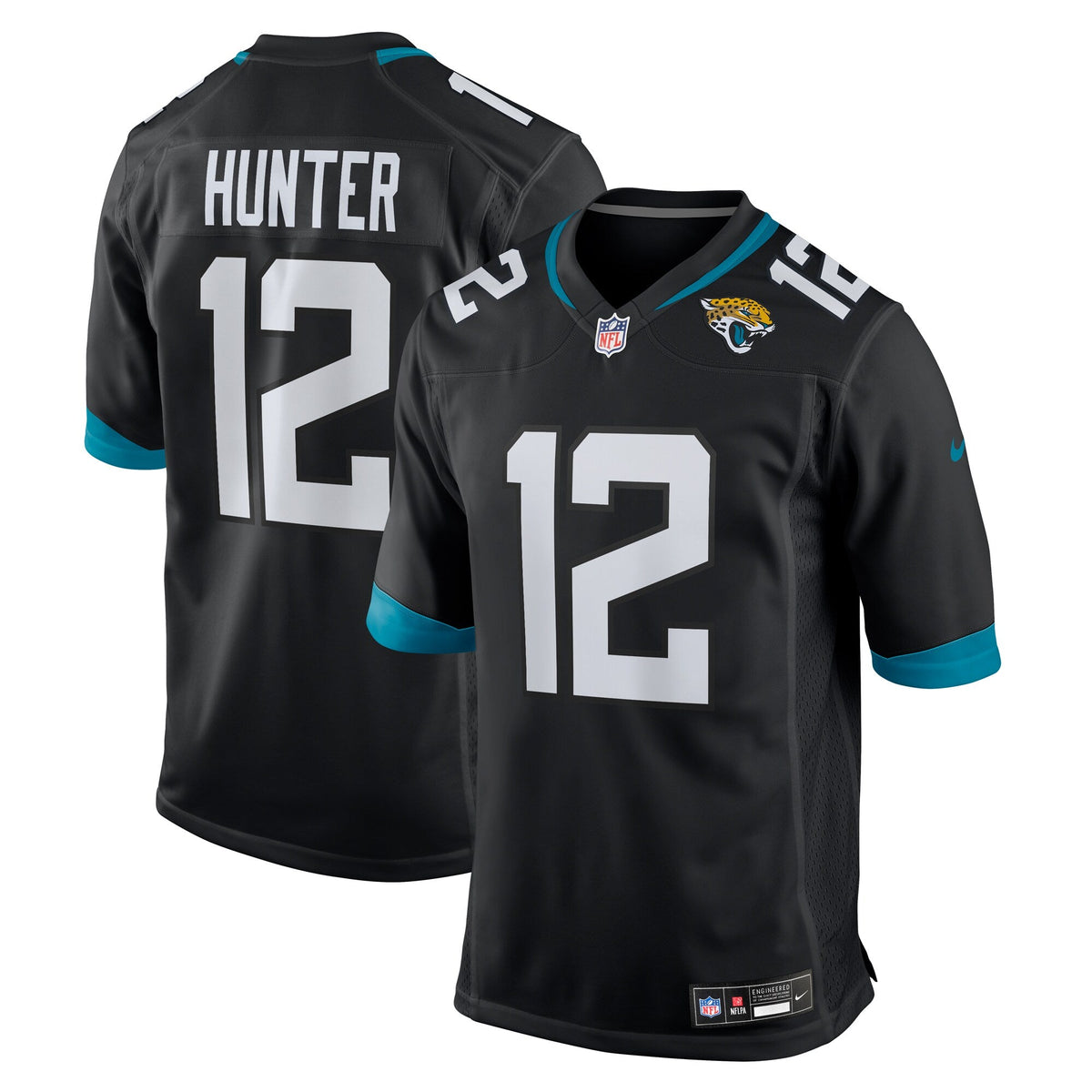 Jacksonville Jaguars Travis Hunter Black Alternate Game Jersey