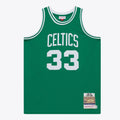 Boston Celtics Larry Bird 1985 Authentic Road Jersey - Kelly Green