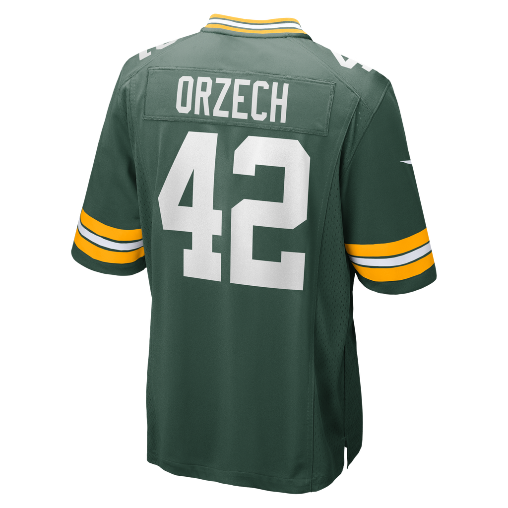 Green Bay Packers Matt Orzech Green Game Jersey