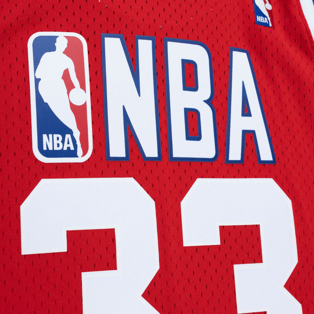 NBA Patrick Ewing 1989 All-Star Swingman Authentic Jersey - Scarlet