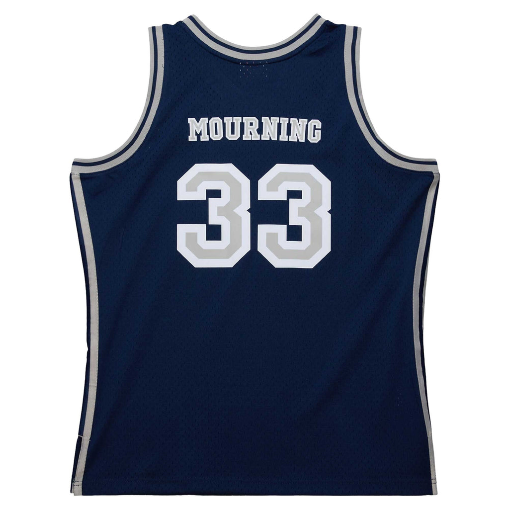 Alonzo Mourning Georgetown Hoyas 1991/92 Swingman Player Jersey - Navy