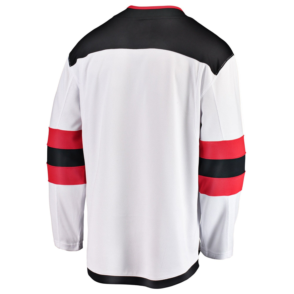 New Jersey Devils White Breakaway Away Jersey