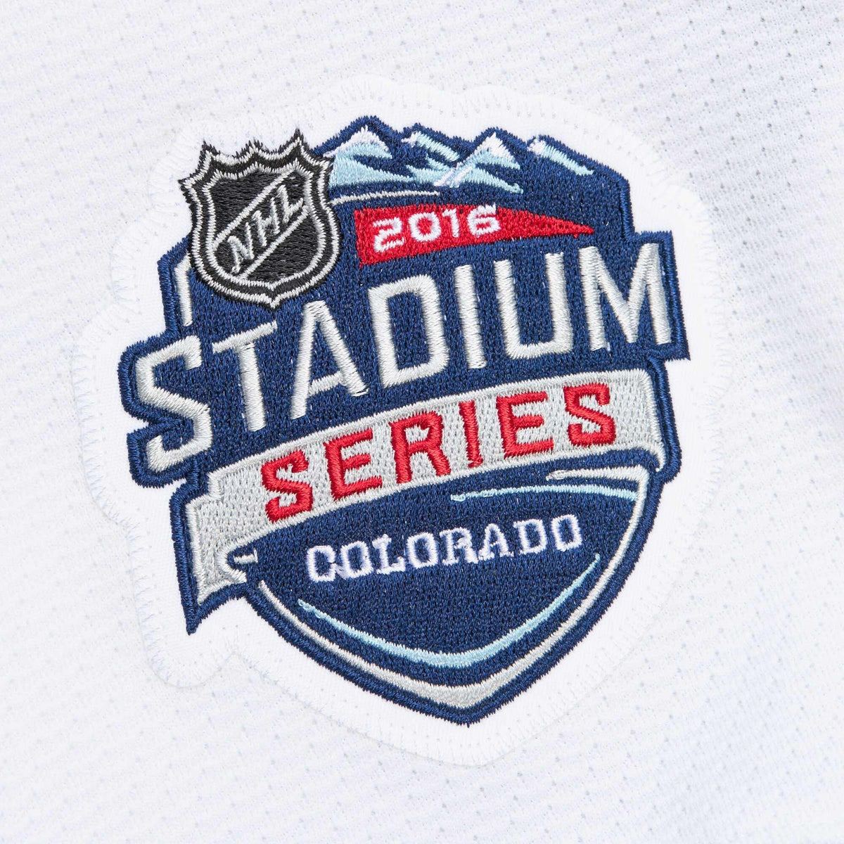 Colorado Avalanche Nathan MacKinnon White 2016-17 Power Play Jersey