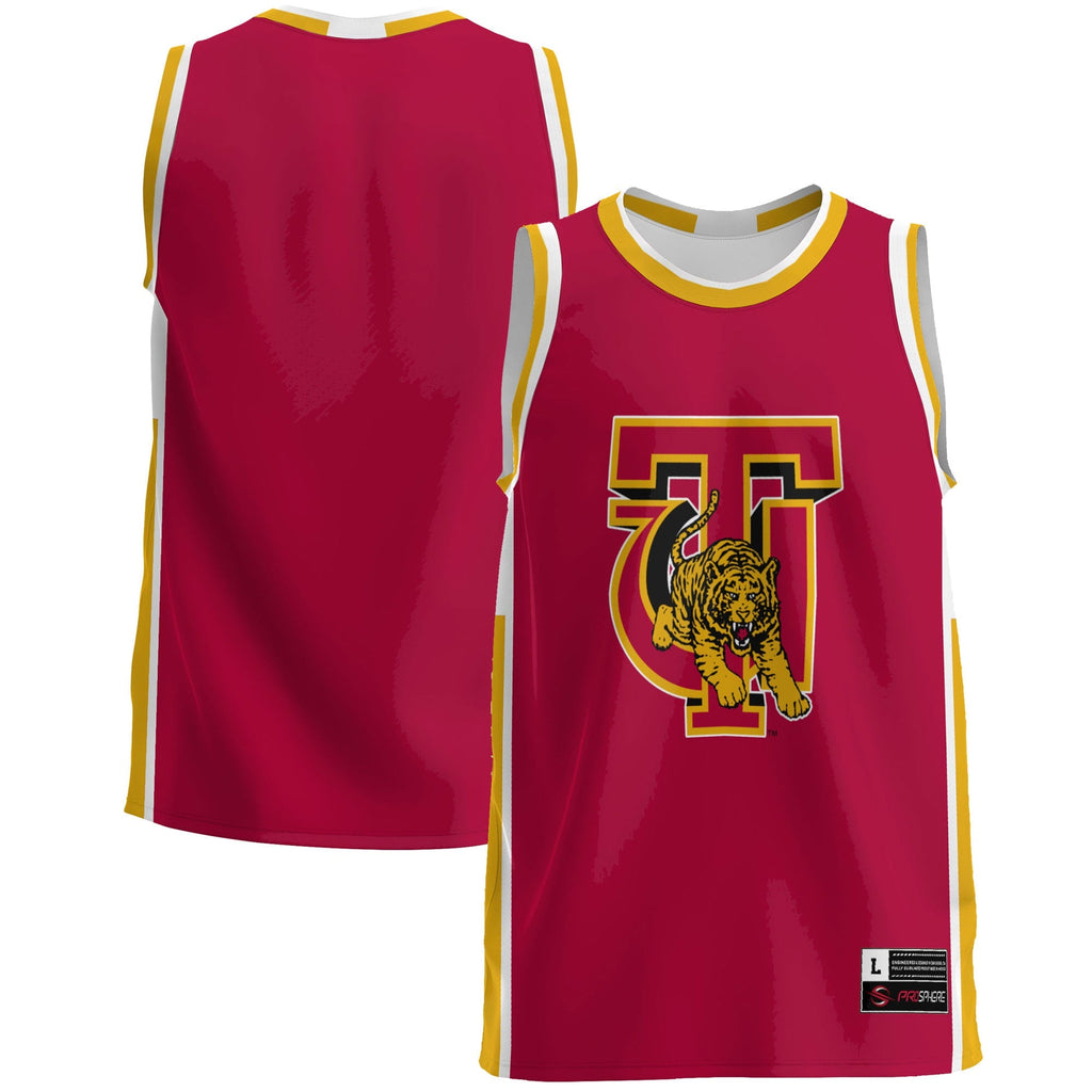 Tuskegee Golden Tigers Lightweight Basketball Jersey - Crimson