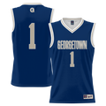 #1 Georgetown Hoyas Lightweight Basketball Jersey - Navy