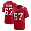 Tampa Bay Buccaneers Luke Goedeke Red Game Player Jersey