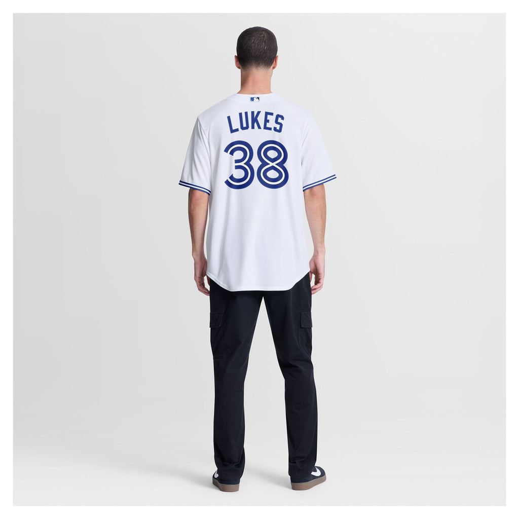Toronto Blue Jays Nathan Lukes White Home Replica Jersey