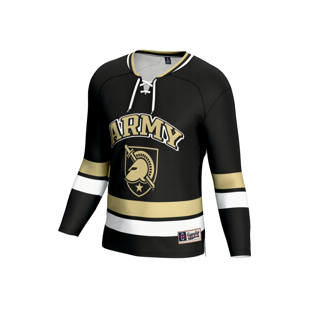 Army Black Knights Lightweight Hockey Fashion Jersey - Black