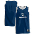 Marietta College Pioneers Lightweight Basketball Jersey - Navy