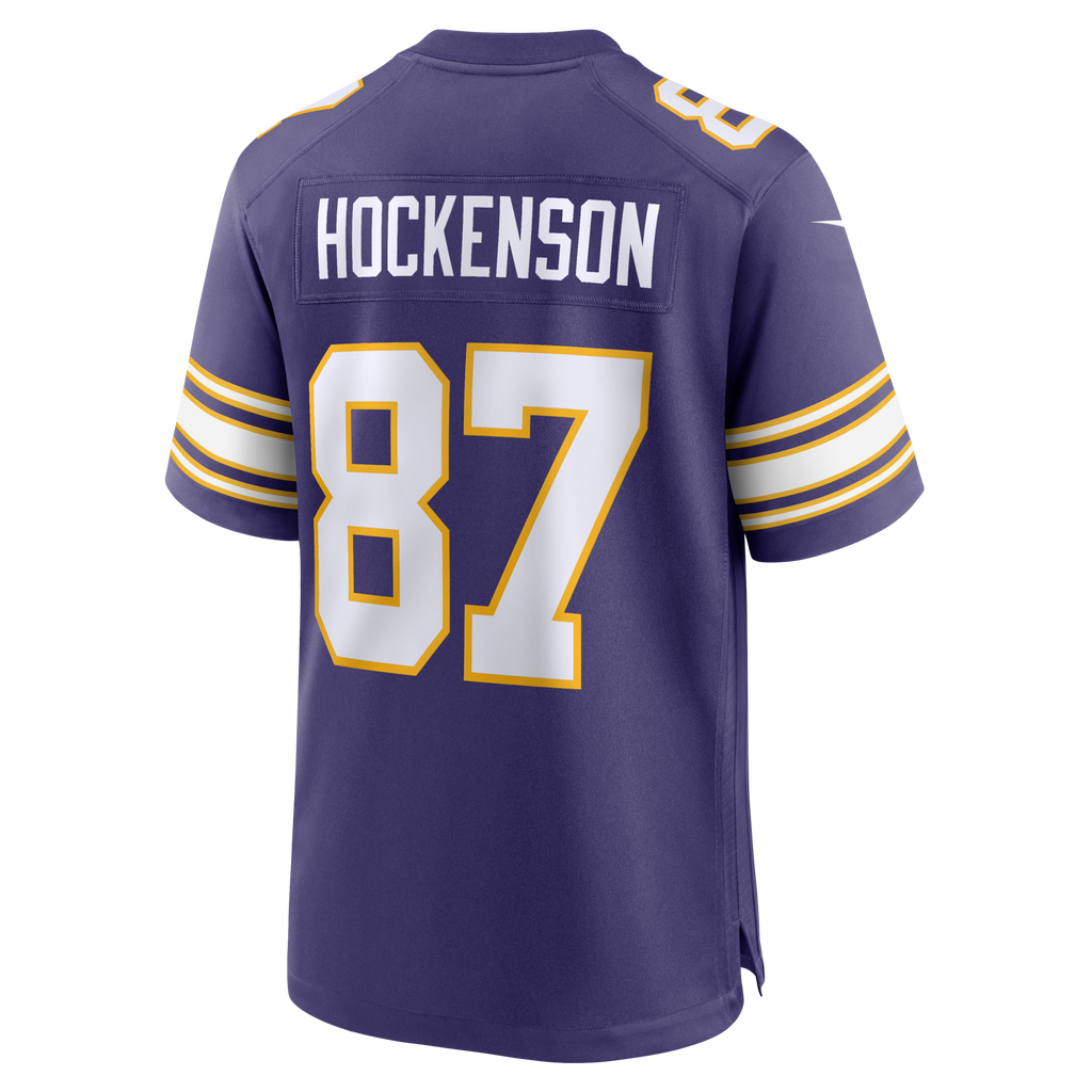 Minnesota Vikings T.J. Hockenson Purple Classic Player Game Jersey