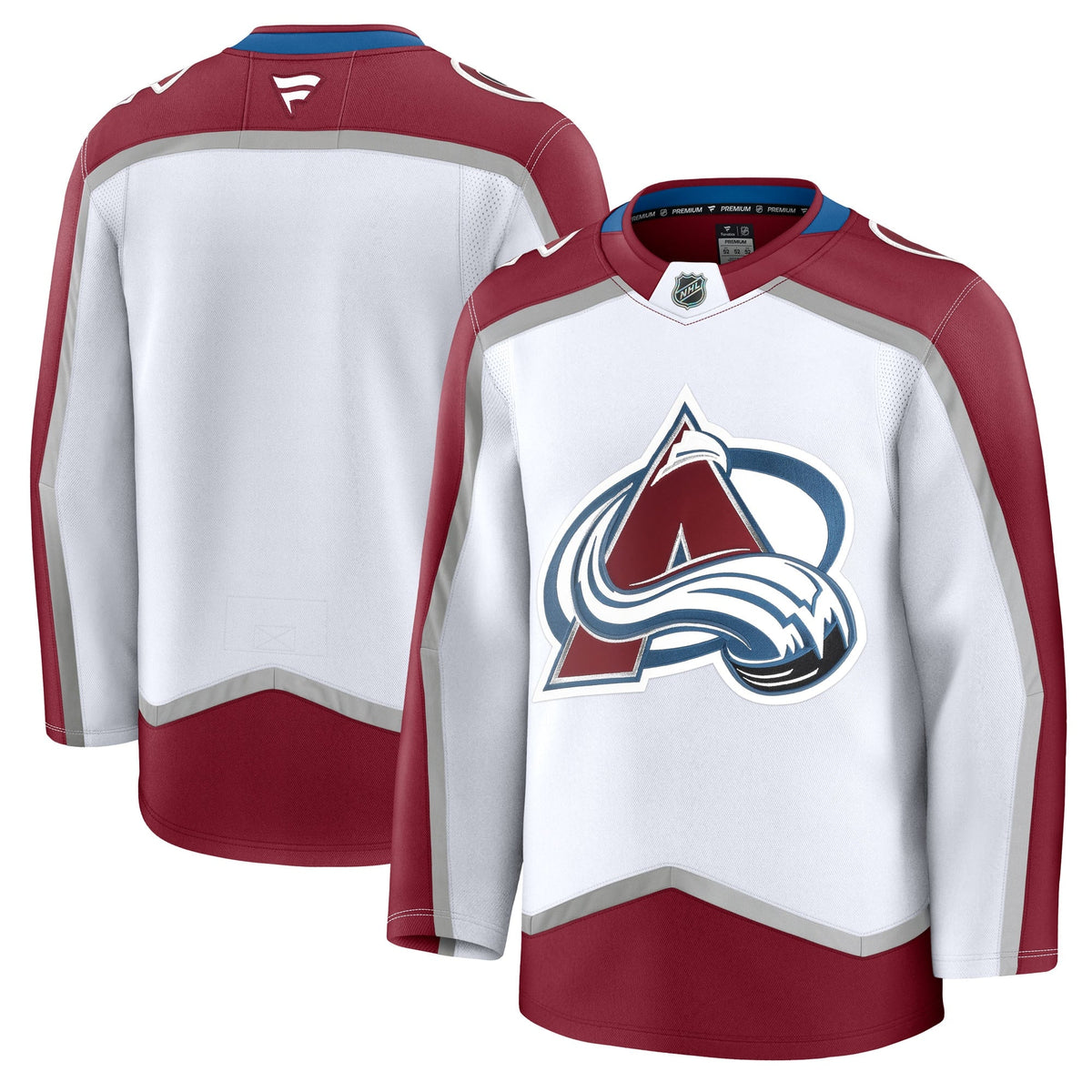 Colorado Avalanche White Away Premium Jersey