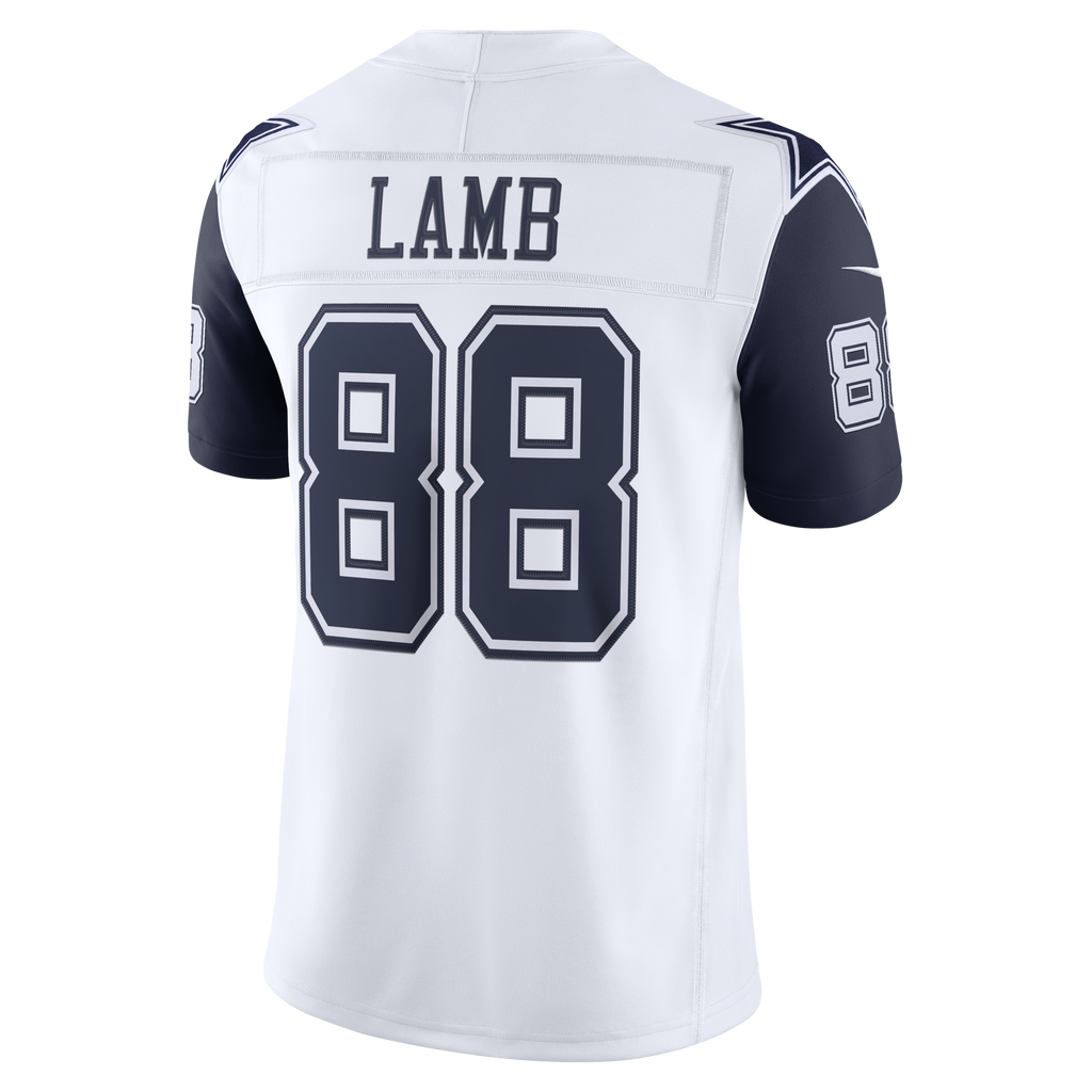 Dallas Cowboys CeeDee Lamb White Alternate Vapor F.U.S.E. Stitched Limited Jersey