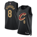 Cleveland Cavaliers Statement Edition Swingman Jersey - Black - Dennis Schröder