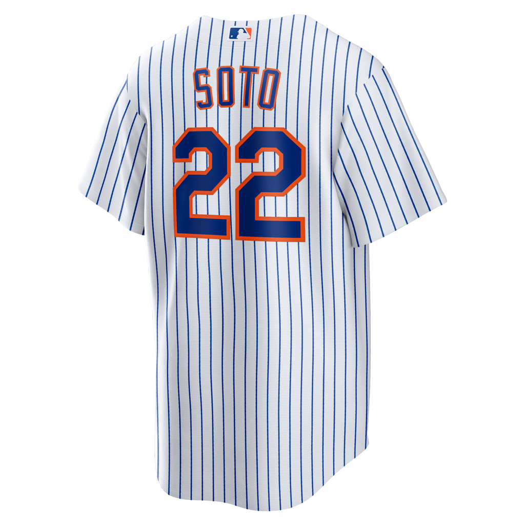 New York Mets White Home Replica Player Jersey
