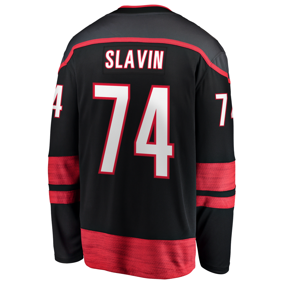 Carolina Hurricanes Jaccob Slavin Black 2026 Stanley Cup Final Home Breakaway Jersey