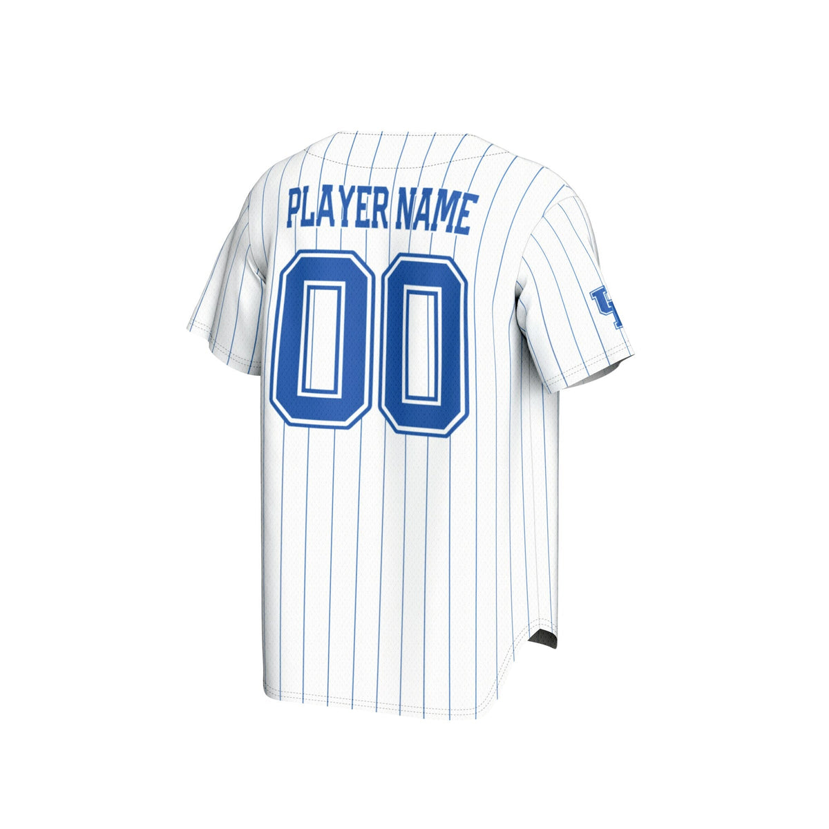 Kentucky Wildcats Lightweight Collegiate Baseball Pinstripe NIL Pick-A-Player Fashion Jersey - White