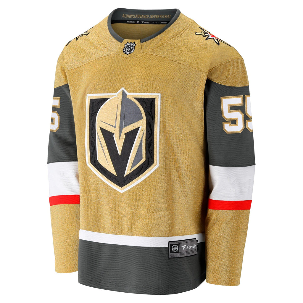 Vegas Golden Knights Keegan Kolesar Gold Home Breakaway Jersey