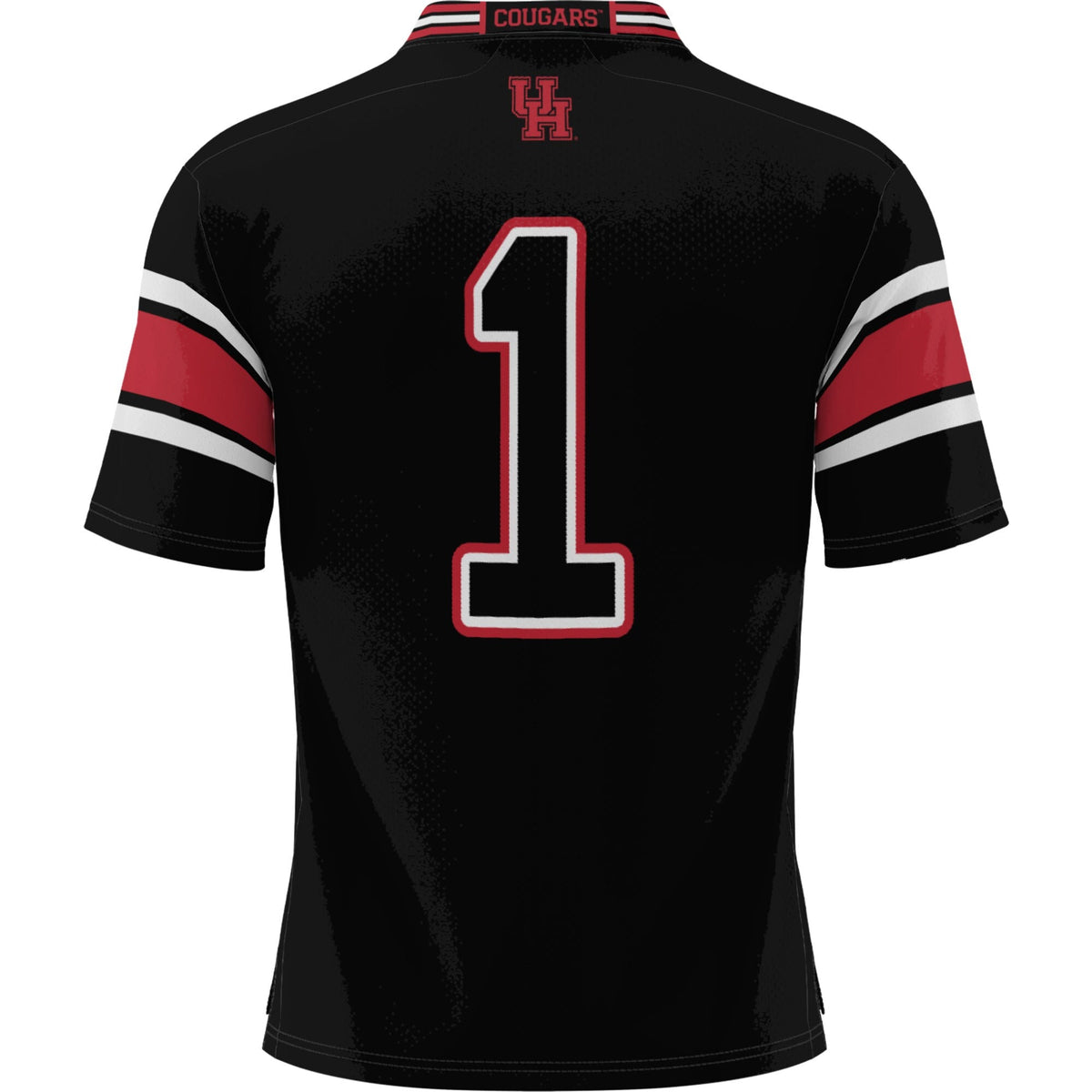 #1 Houston Cougars Football Jersey - Black