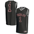 #1 UNLV Rebels Lightweight Basketball Jersey - Black