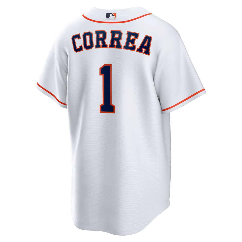 Houston Astros Carlos Correa White Home Replica Jersey