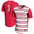 #1 Ohio State Buckeyes Lightweight Soccer Fashion Jersey - Scarlet