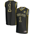 Wichita State Shockers #1 Basketball Jersey - Black