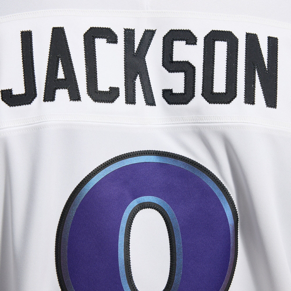 Baltimore Ravens Lamar Jackson White Vapor F.U.S.E. Stitched Limited Jersey