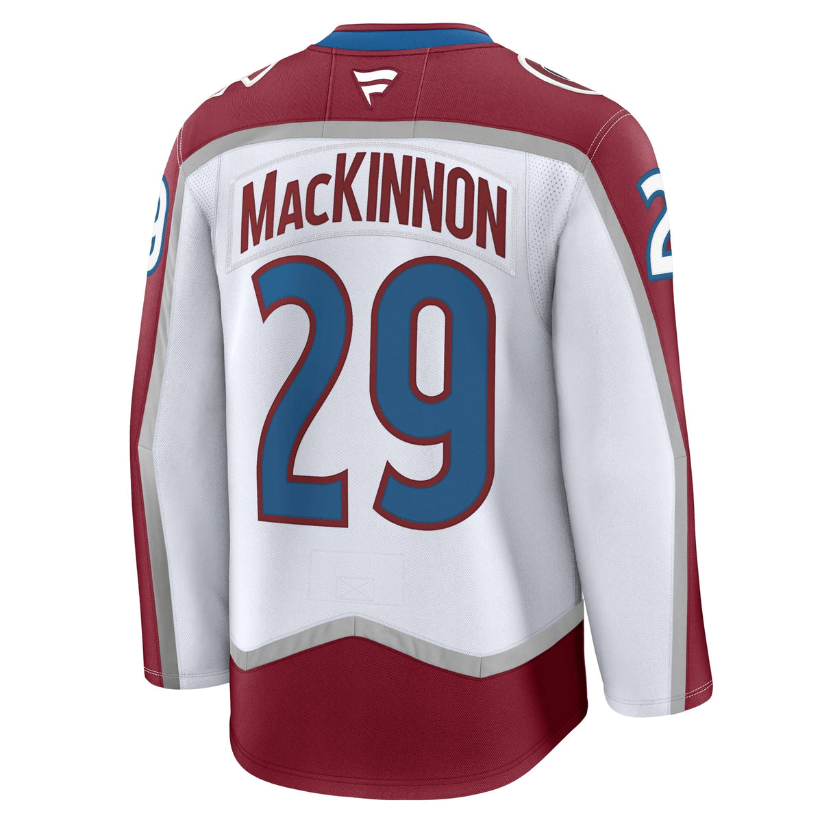 Colorado Avalanche Nathan MacKinnon White Away Premium Jersey