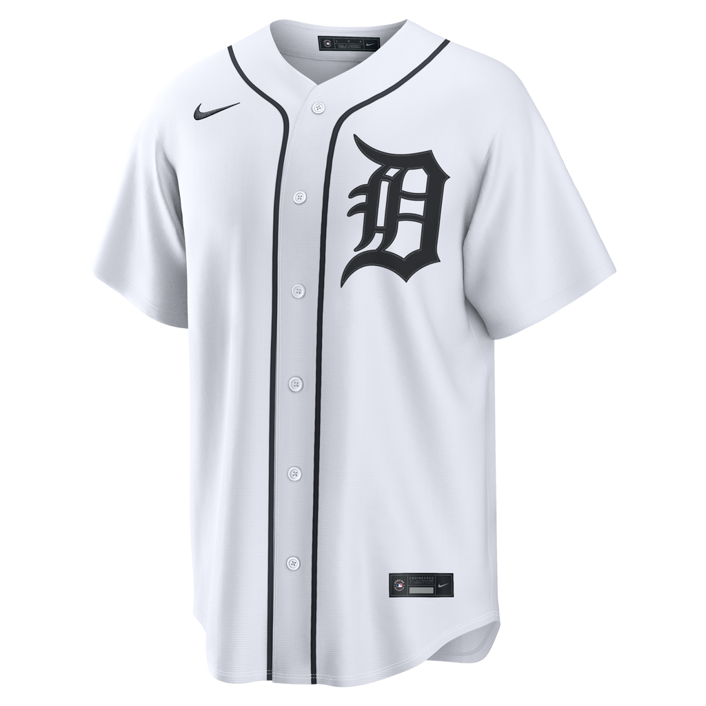 Detroit Tigers Javier Báez White Home Replica Jersey