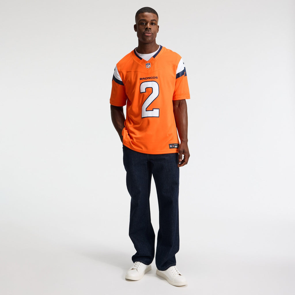Denver Broncos Patrick Surtain II Orange Team Vapor F.U.S.E. Stitched Limited Jersey