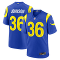 Los Angeles Rams Alex Johnson Royal Team Game Jersey